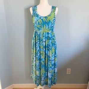 Summer Dress palm leaves SZ 12